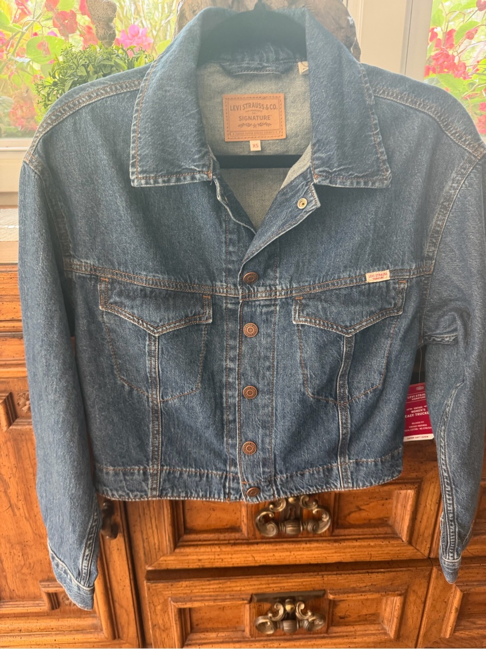 Levi's Denim Trucker Jacket in Classic Blue